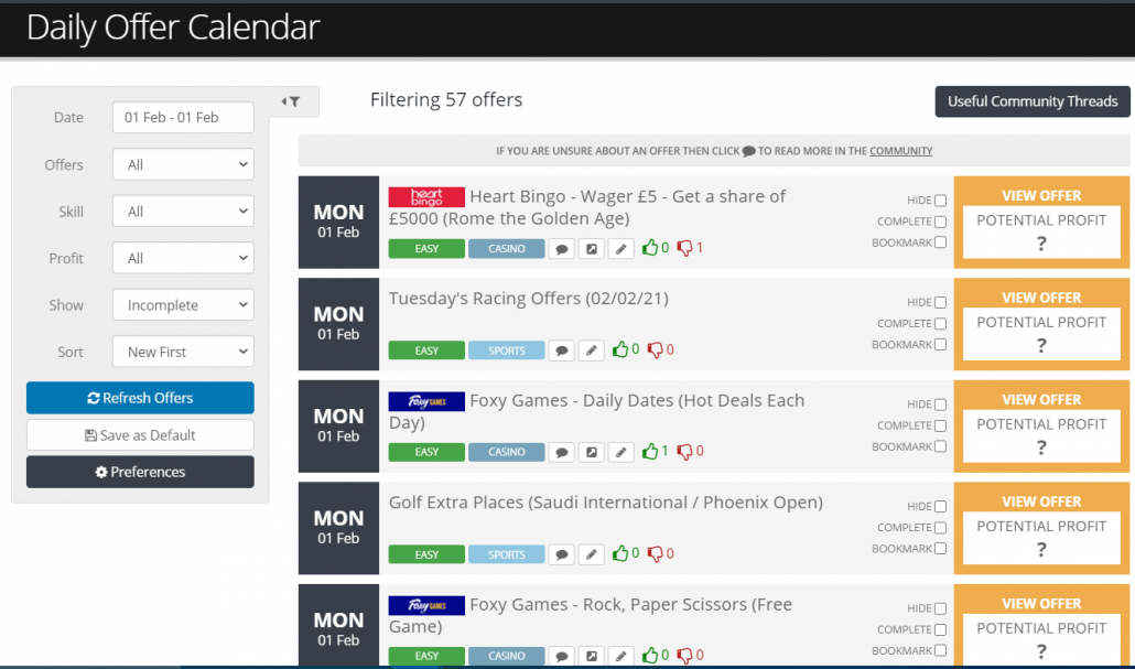 OddsMonkey-Review-Matched-Betting-Ongoing-Reload-Offers